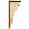 Ekena Millwork Mediterranean Rough Sawn Corbel w/Backplate, Douglas Fir, 8"W x 10"D x 22"H COR08X10X22MED01RDF - alternate 2